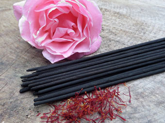 Absolute Rose & Saffron Incense